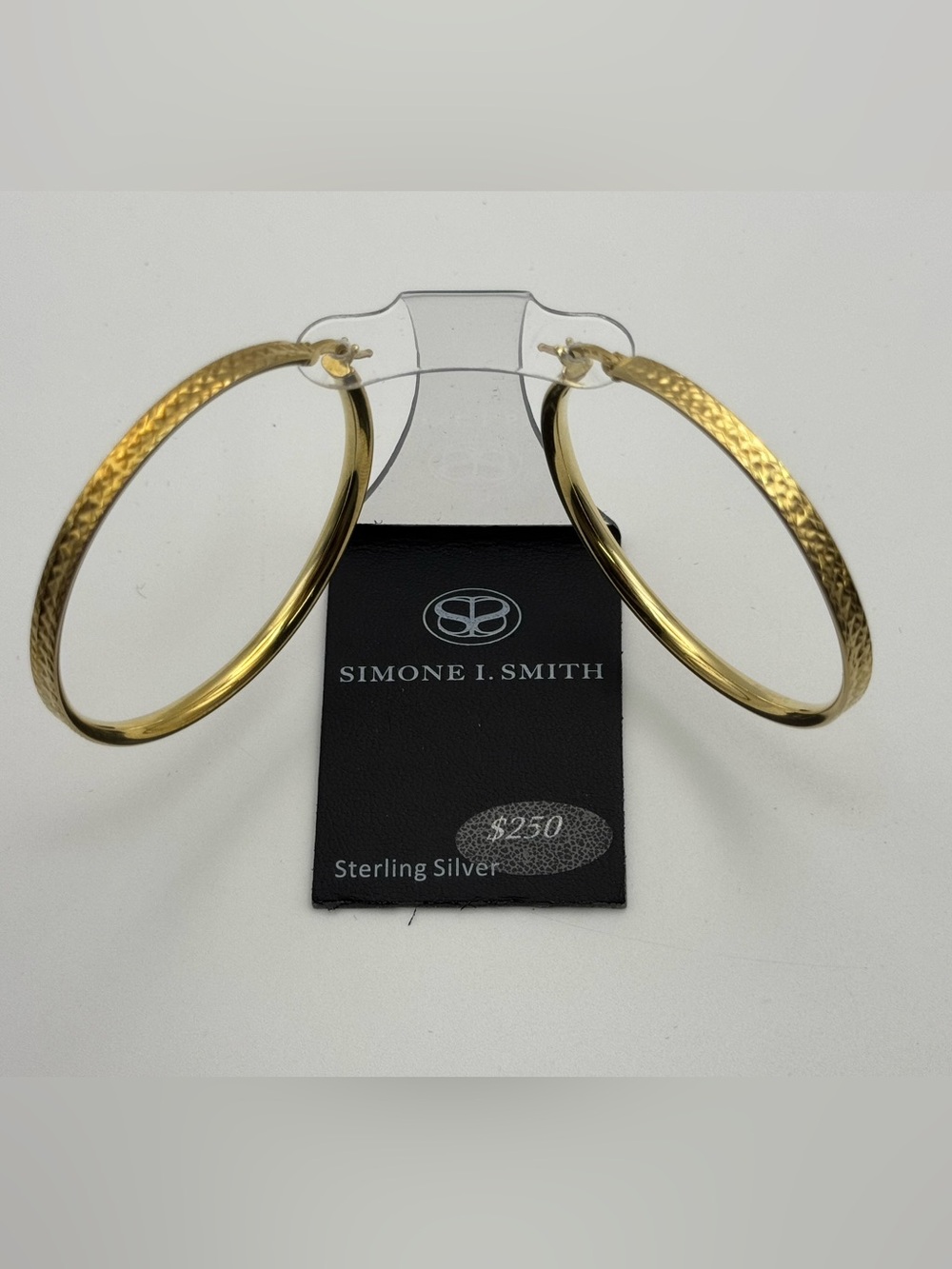 Gold-Tone Hoop Earrings